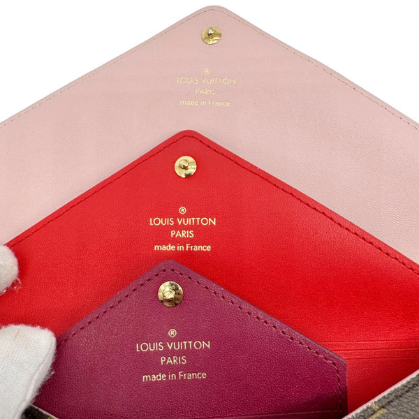 LOUIS VUITTON Kirigami Monogram Canvas Pochette Set Brown