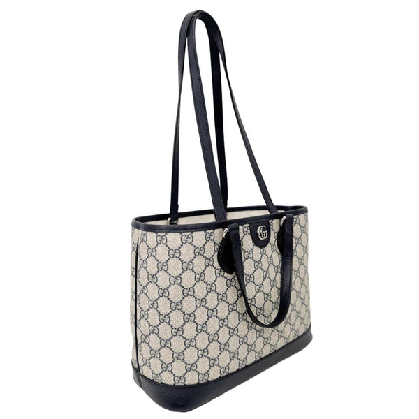 GUCCI Ophidia Medium GG Supreme Canvas Tote Beige 765043