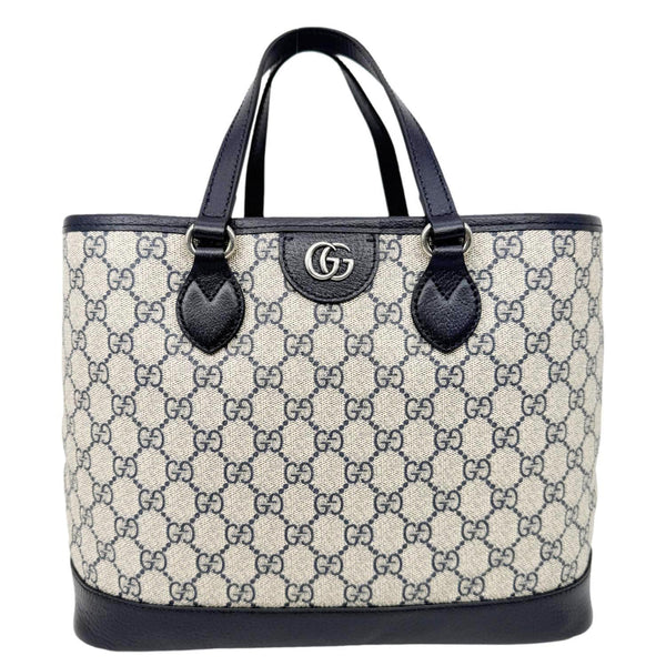 GUCCI Ophidia Medium GG Supreme Canvas Tote Beige 765043