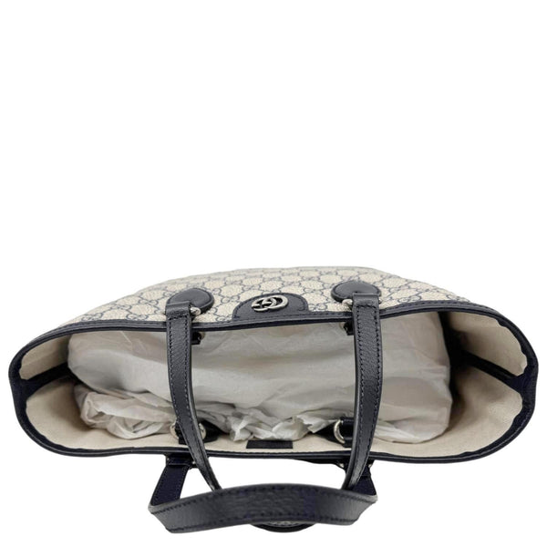 GUCCI Ophidia Medium GG Supreme Canvas Tote Beige 765043