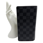 LOUIS VUITTON Brazza Monogram Eclipse Bifold Long Wallet Black