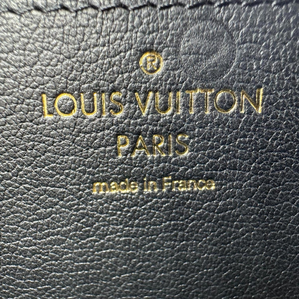 LOUIS VUITTON Marceau Monogram Canvas Chain Shoulder Bag Black