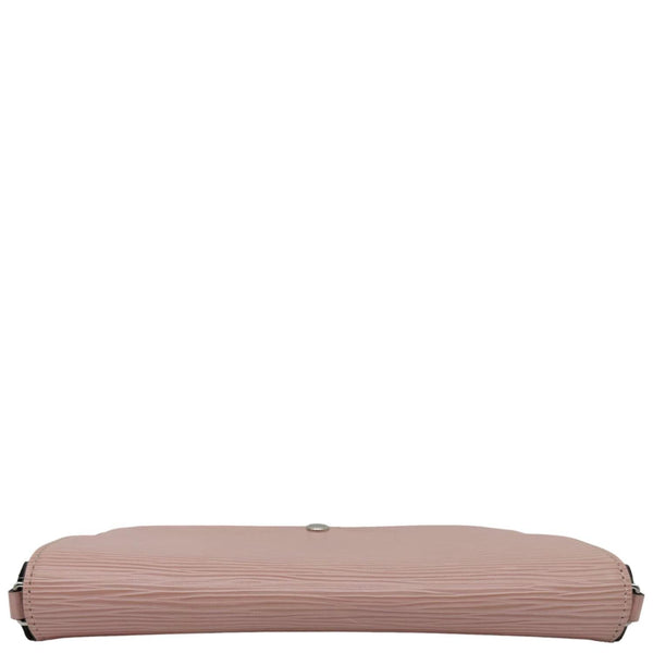 LOUIS VUITTON Felicie Pochette Epi Leather Crossbody Bag Pink