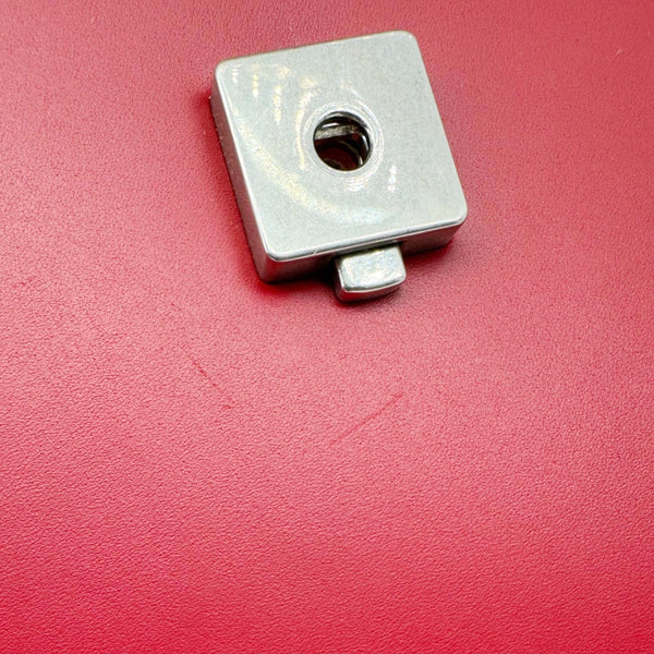 GUCCI Lilith Bamboo Leather Top Handle Shoulder Bag Red 453751