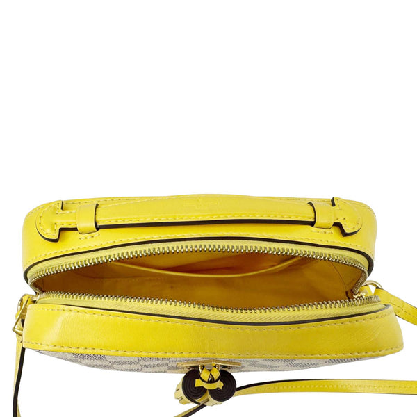 LOUIS VUITTON Saintonge Damier Azur Crossbody Bag White