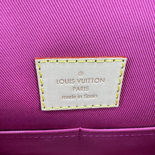 LOUIS VUITTON Cluny BB Monogram Canvas Shoulder Bag Brown