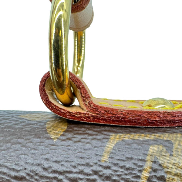 LOUIS VUITTON Cluny BB Monogram Canvas Shoulder Bag Brown