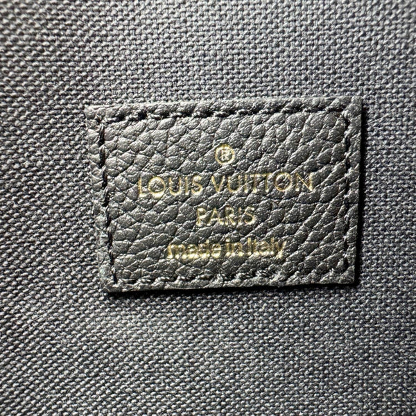 LOUIS VUITTON Felicie Pochette Monogram Empreinte Crossbody Bag Black