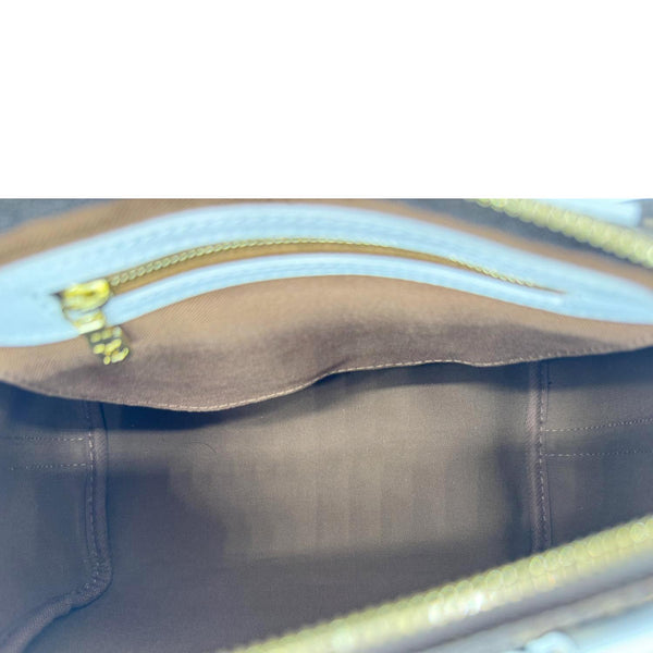 LOUIS VUITTON Speedy 25 Bandouliere LV Match Monogram Canvas Satchel Bag White