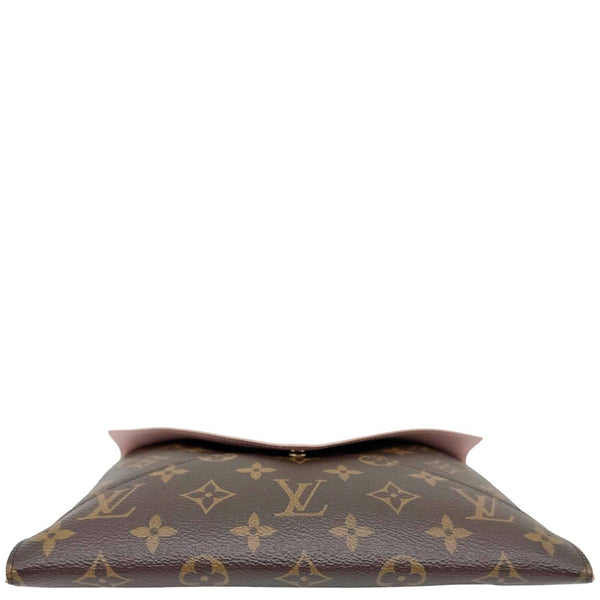 LOUIS VUITTON Kirigami Pochette Large Monogram Canvas Clutch Brown