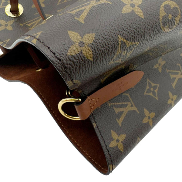 LOUIS VUITTON Neonoe MM Monogram Canvas Shoulder Bag Caramel