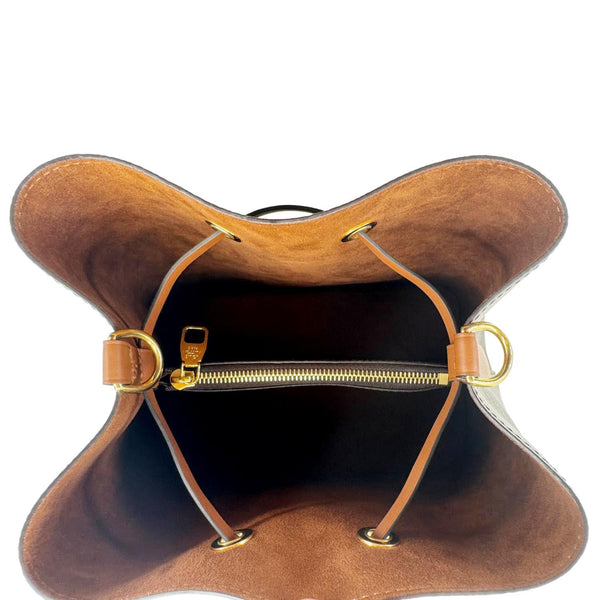 LOUIS VUITTON Neonoe MM Monogram Canvas Shoulder Bag Caramel