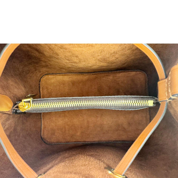 LOUIS VUITTON Neonoe MM Monogram Canvas Shoulder Bag Caramel