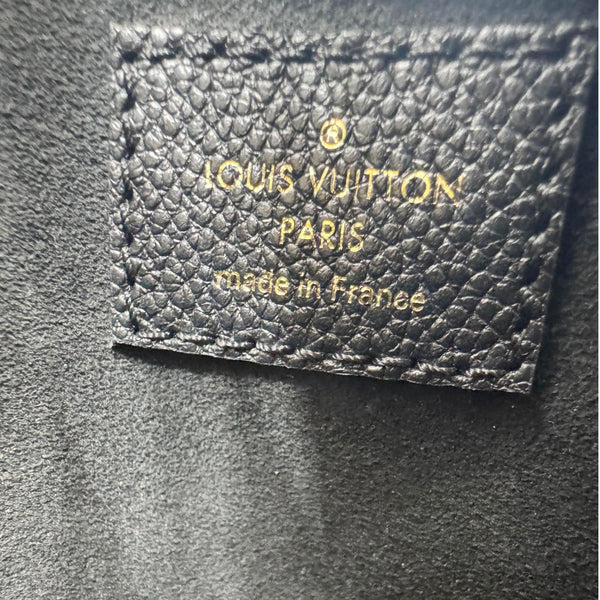 LOUIS VUITTON Surene BB Monogram Canvas Shoulder Bag Black