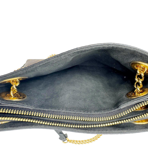 LOUIS VUITTON Surene BB Monogram Canvas Shoulder Bag Black
