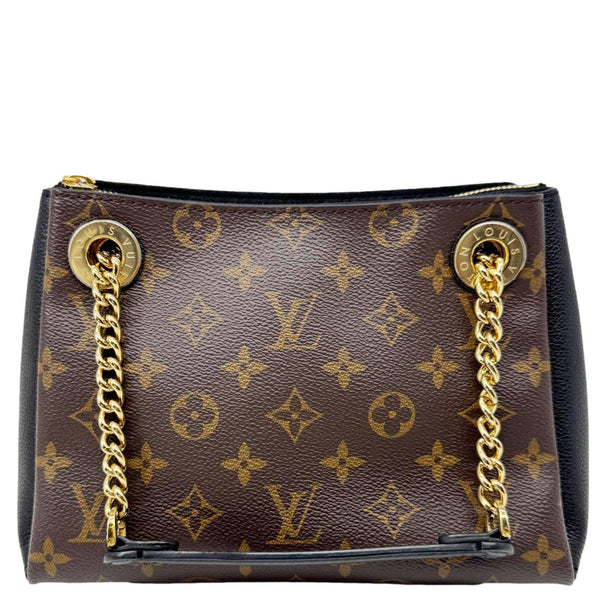 LOUIS VUITTON Surene BB Monogram Canvas Shoulder Bag Black