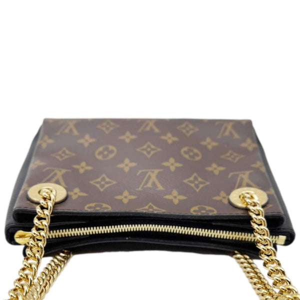 LOUIS VUITTON Surene BB Monogram Canvas Shoulder Bag Black