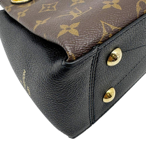 LOUIS VUITTON Surene BB Monogram Canvas Shoulder Bag Black