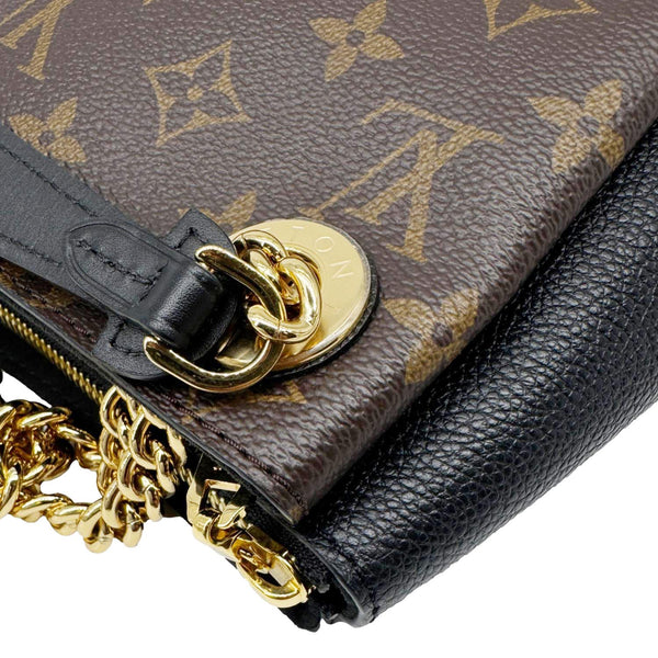 LOUIS VUITTON Surene BB Monogram Canvas Shoulder Bag Black