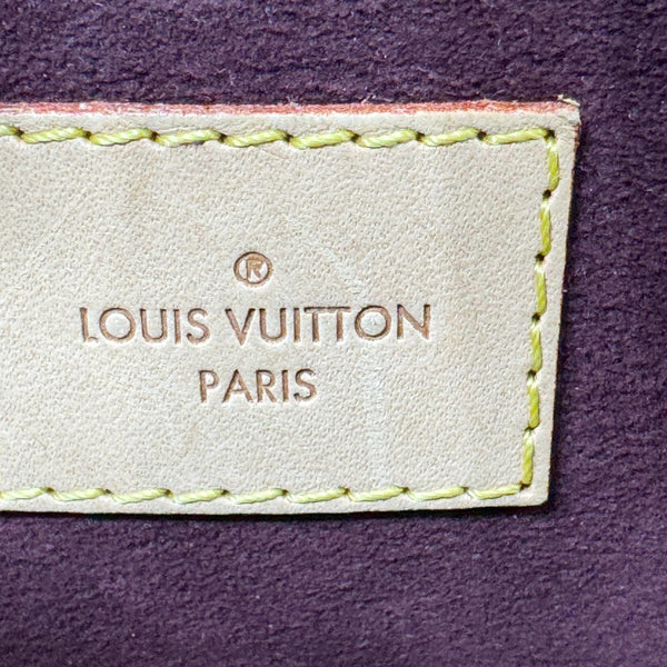 LOUIS VUITTON Montaigne GM Monogram Canvas Shoulder Bag Brown