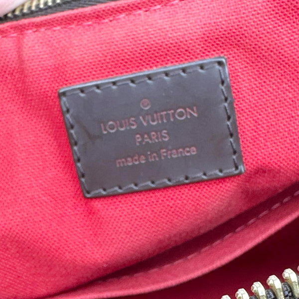 LOUIS VUITTON Siena MM Damier Ebene Shoulder Bag Brown