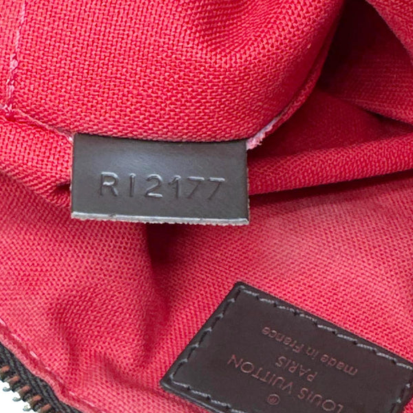 LOUIS VUITTON Siena MM Damier Ebene Shoulder Bag Brown