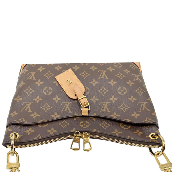 LOUIS VUITTON Odeon NM MM Monogram Canvas Shoulder Bag Brown