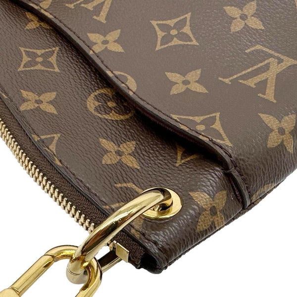 LOUIS VUITTON Odeon NM MM Monogram Canvas Shoulder Bag Brown