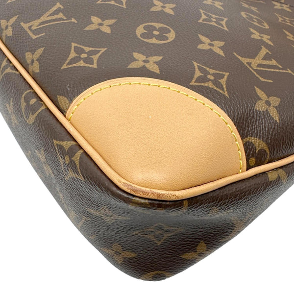 LOUIS VUITTON Odeon NM MM Monogram Canvas Shoulder Bag Brown
