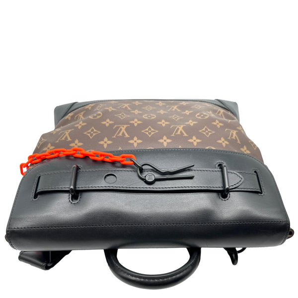LOUIS VUITTON Steamer PM Solar Ray Monogram Canvas Messenger Bag Black