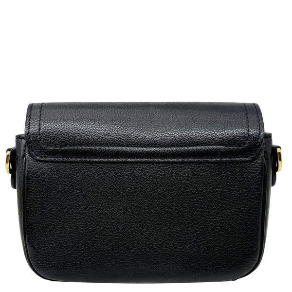 LOUIS VUITTON Lockme Tender Calfskin Leather Shoulder Bag Black