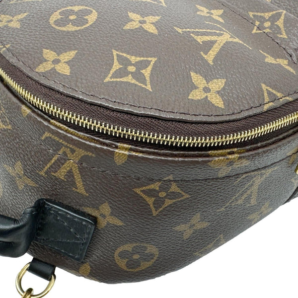 LOUIS VUITTON Palm Spring Mini Monogram Canvas Backpack Brown