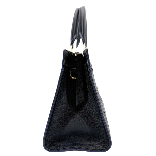 LOUIS VUITTON Sully PM Monogram Empreinte Leather Shoulder Bag Black