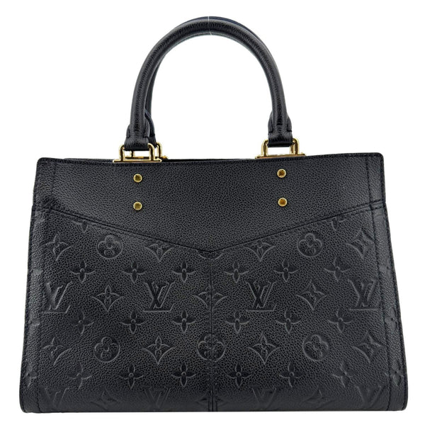 LOUIS VUITTON Sully PM Monogram Empreinte Leather Shoulder Bag Black