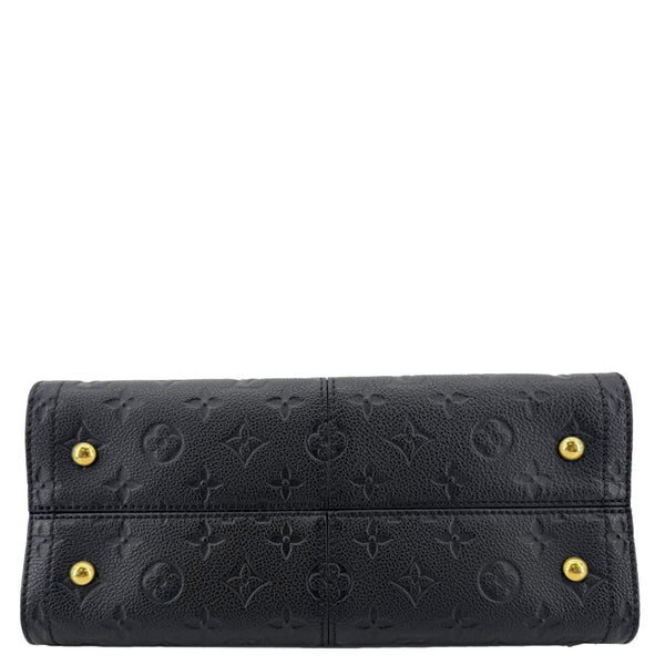 LOUIS VUITTON Sully PM Monogram Empreinte Leather Shoulder Bag Black