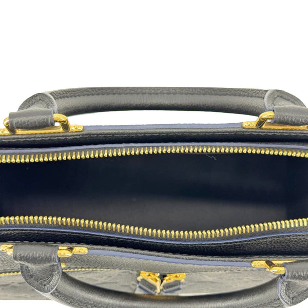 LOUIS VUITTON Sully PM Monogram Empreinte Leather Shoulder Bag Black