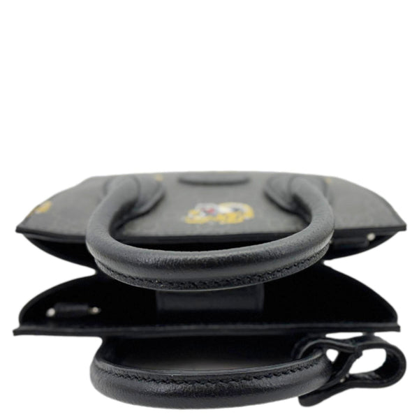 Gucci Interlocking GG Mini Supreme Tiger Printed Canvas Tote Bag Gray 696010