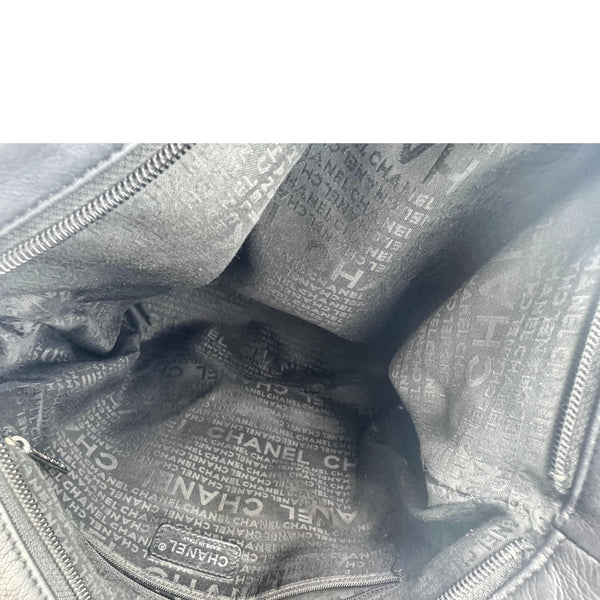 CHANEL Ultimate Large Soft Leather Hobo Bag Black