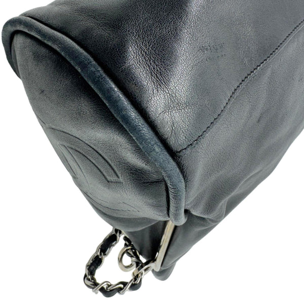 CHANEL Ultimate Large Soft Leather Hobo Bag Black