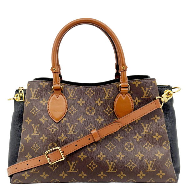 LOUIS VUITTON Vendome MM Monogram Canvas Shoulder Bag Brown