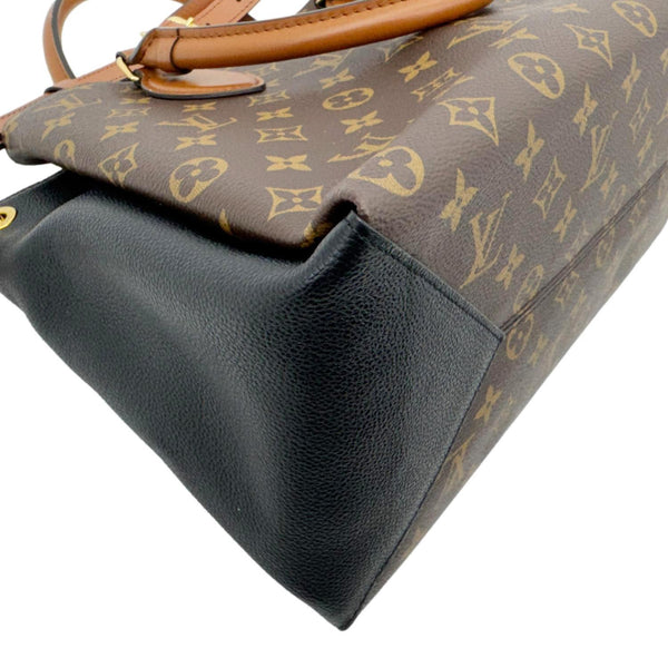 LOUIS VUITTON Vendome MM Monogram Canvas Shoulder Bag Brown