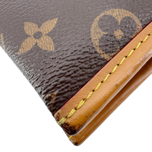 LOUIS VUITTON Saumur PM Monogram Canvas Messenger Bag Brown