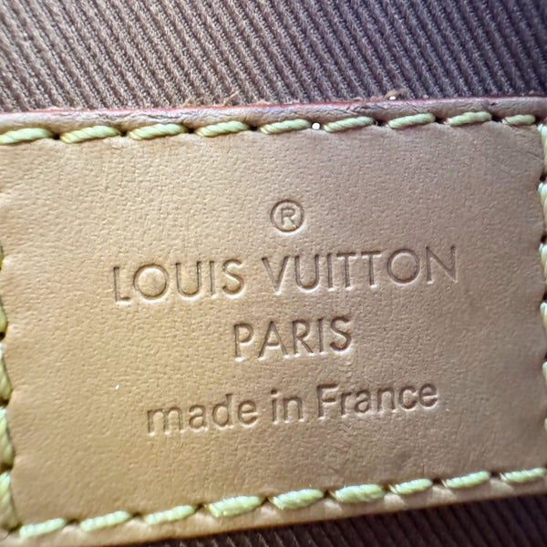 LOUIS VUITTON Saumur PM Monogram Canvas Messenger Bag Brown