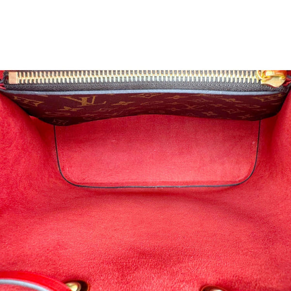 LOUIS VUITTON Neonoe MM Monogram Canvas Shoulder Bag Red