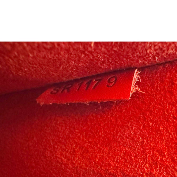 LOUIS VUITTON Neonoe MM Monogram Canvas Shoulder Bag Red