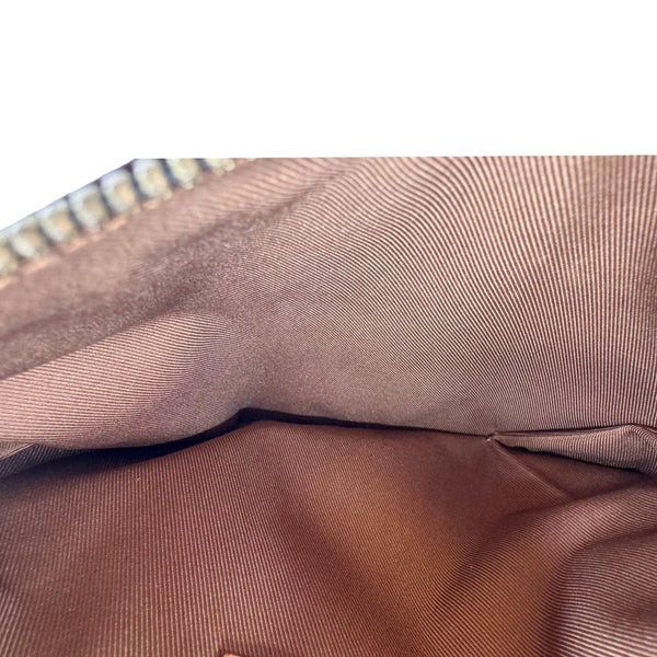 LOUIS VUITTON Saumur PM Monogram Canvas Messenger Bag Brown