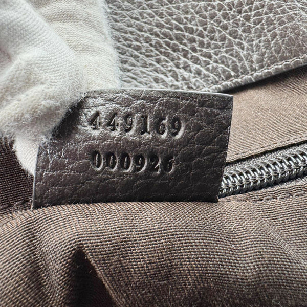 GUCCI Joy Large GG Supreme Canvas Shopping Tote Bag Beige 449169