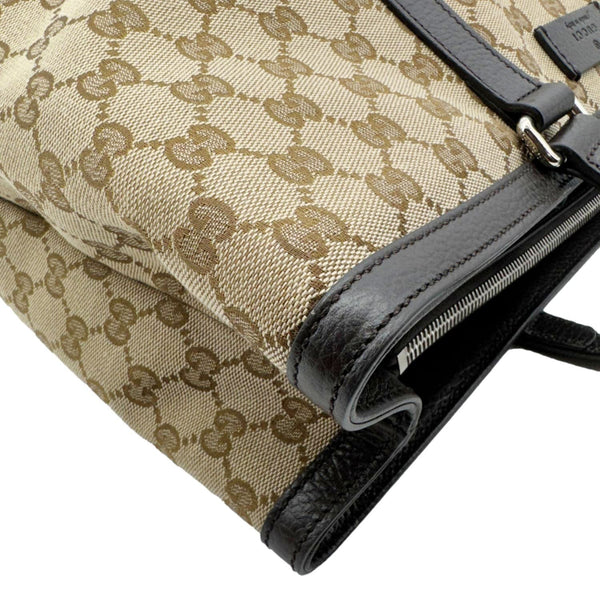 GUCCI Joy Large GG Supreme Canvas Shopping Tote Bag Beige 449169