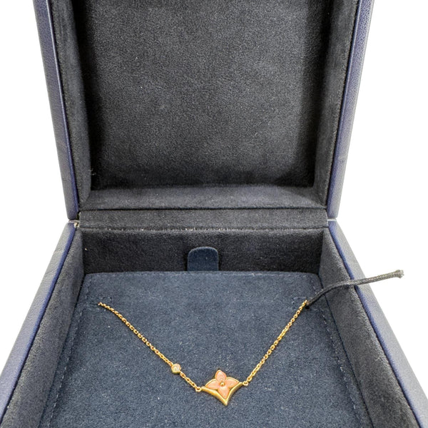 LOUIS VUITTON Color Blossom BB Star Pink Gold Bracelet Golden