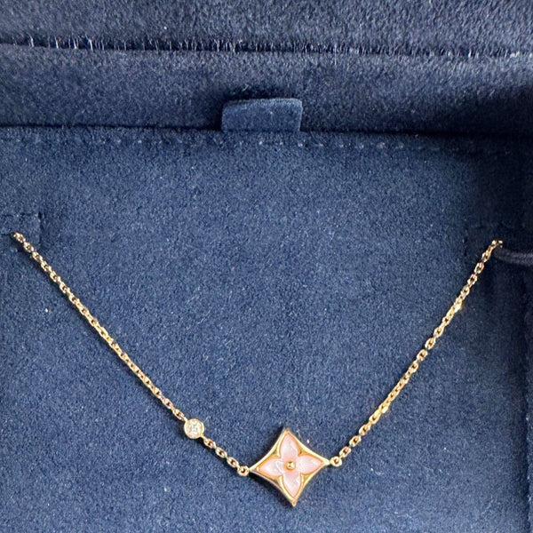 LOUIS VUITTON Color Blossom BB Star Pink Gold Bracelet Golden